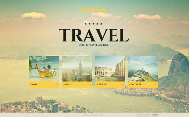 ιστοσελίδα τουριστικού γραφείου
