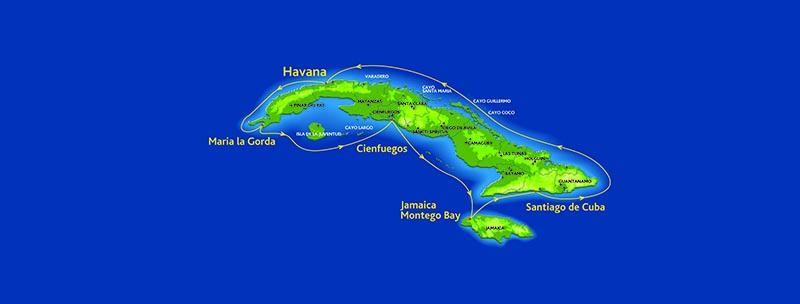 Celestyal Cruises_Cuba Cruises_Map New Route